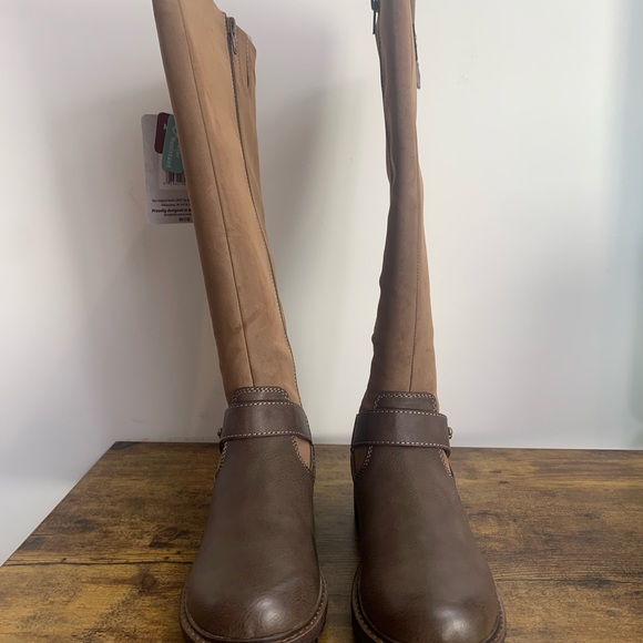 LUKEES by MUK LUKS Spike Aspen Brown Tonal
Tall Fashion Boot Size 7 New with Tag - Picture 9 of 13